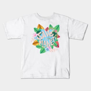 Save the planet Kids T-Shirt